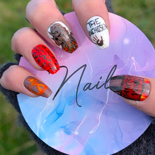 Wickerman Scarefest Burial Grounds false nails