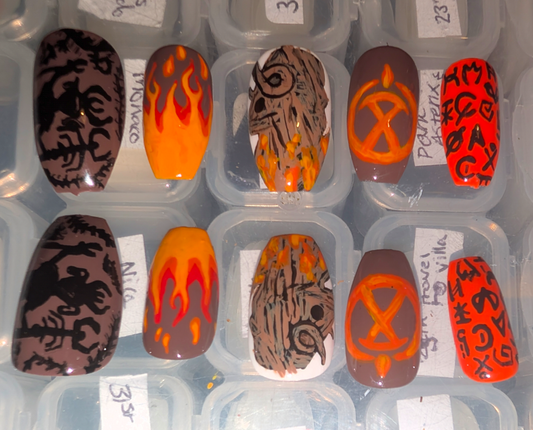 Wickerman false nails