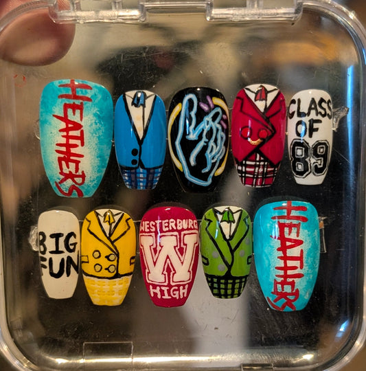 Heathers Musical False Nails