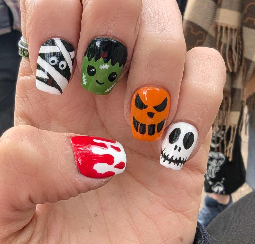 Halloween Press On Nails