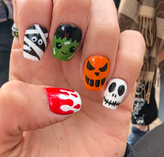 Halloween Press On Nails