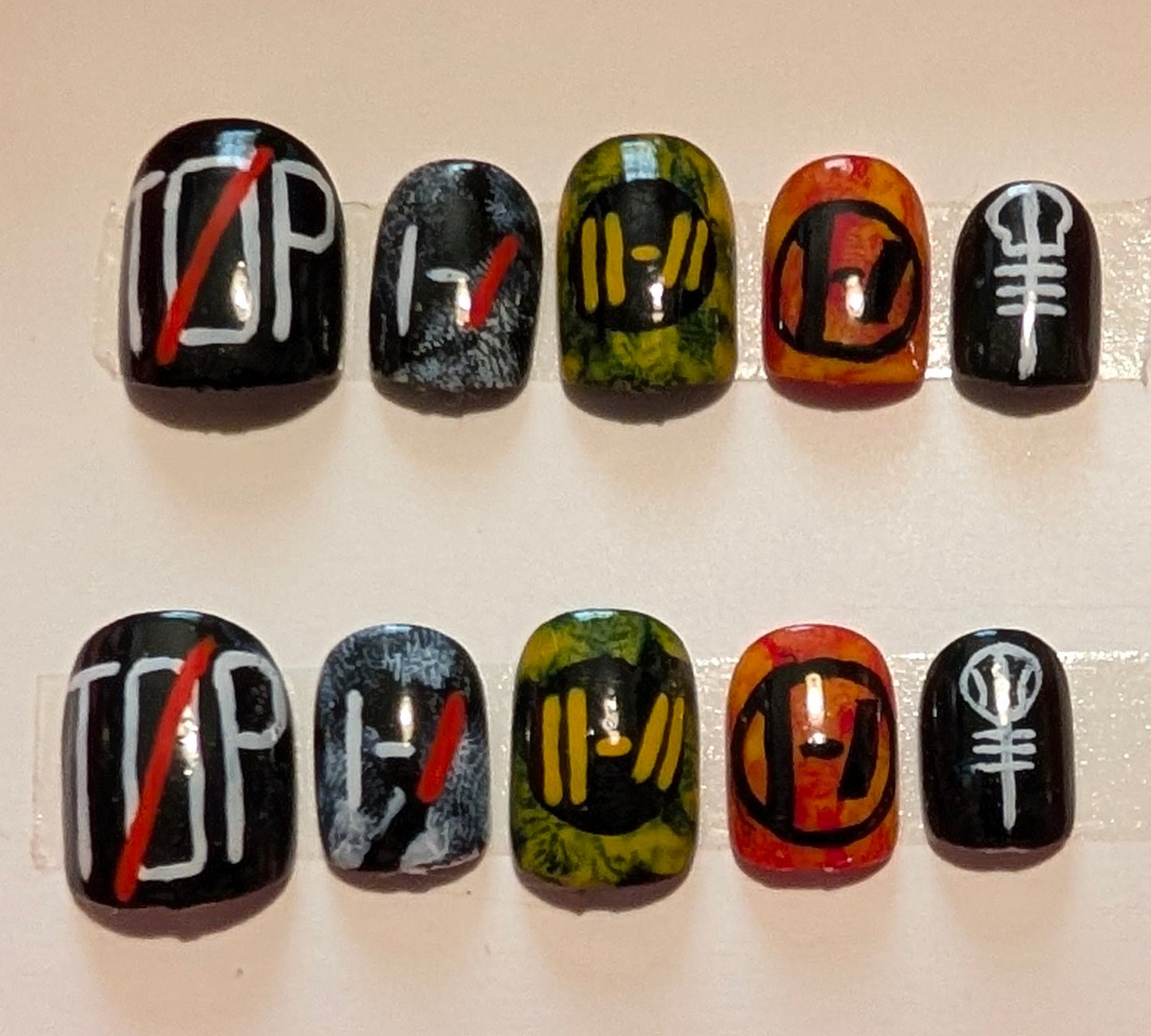 TØP False Nails - Style 2